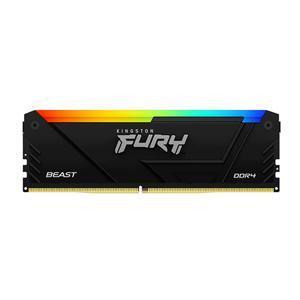 Ram Kingston FURY Beast RGB 8GB (1x8GB) DDR4 3200MHz