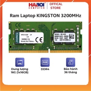 Ram Laptop Kingston 16GB 3200MHz DDR4 - KVR32S22S8/16