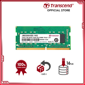 Ram Laptop Transcend DDR4 16GB 3200Mhz SO-DIMM