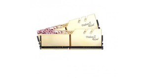 Ram PC G.SKILL Trident Z Royal Gold RGB 16GB 3000MHz DDR4 (8GBx2) F4-3000C16D-16GTRG