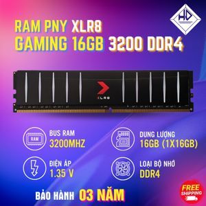 Ram PNY XLR8 Gaming 16GB DDR4 3200MHz