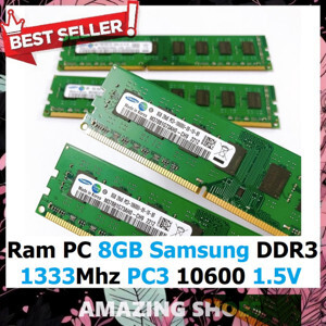 Ram laptop Samsung - 8GB/ DDR3/ 1333Mhz