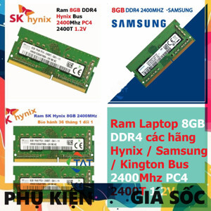 RAM Samsung DDR4 8GB Bus 2400MHz 1.2V PC4-2400