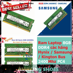 RAM Samsung DDR4 8GB Bus 2400MHz 1.2V PC4-2400