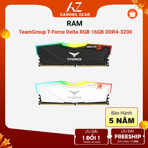 Ram Team T Force Delta RGB 16GB (1X16GB) DDR4-3200Mhz