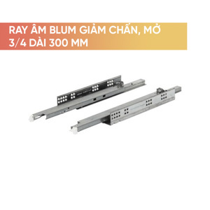 Ray âm blum giảm chấn mở 3/4 423.53.730