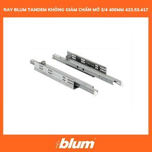 Ray âm Blum Tandem không giảm chấn 423.53.417