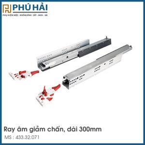 Ray âm EPC EVO mở toàn phần, giảm chấn Hafele 433.32.071