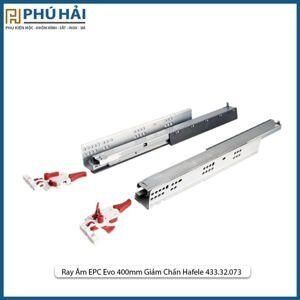 Ray âm EPC EVO mở toàn phần,giảm chấn Hafele 433.32.073