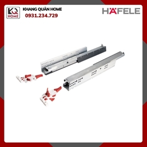 Ray âm EPC EVO mở toàn phần,giảm chấn Hafele 433.32.072