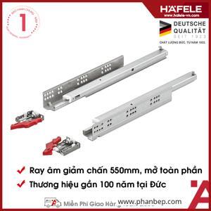 Ray âm giảm chấn Hafele mở toàn phần 433.03.107 - 550mm