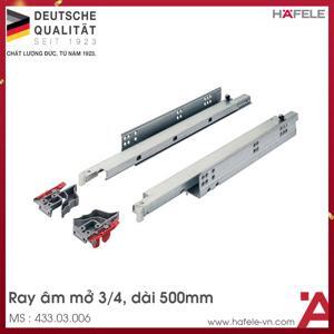 Ray âm giảm chấn mở 3/4 Hafele 433.03.006
