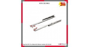 Ray âm nhấn mở 300mm Hafele  433.32.061