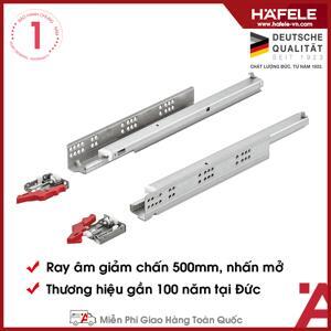 Ray âm nhấn mở 500mm Hafele 433.03.136