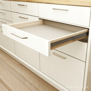 Ray bi 3 giảm chấn Hafele 494.02.061