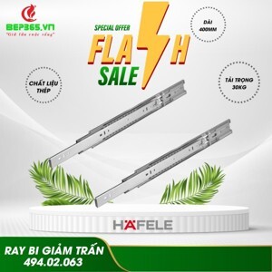 Ray bi 3 giảm chấn Hafele 494.02.063