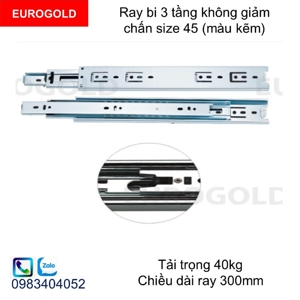 Ray bi 3 tâng không giảm chấn EuroGold SB300