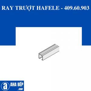 Ray dẫn hướng dưới dài 3m cho cửa tủ trượt xếp Fold-40MF-Flex Hafele 409.60.903