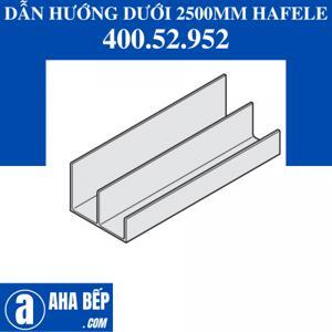 Ray đôi dẫn hướng dưới 2500mm Häfele 400.52.952