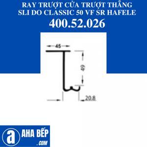 Ray đôi trượt trên Hafele 400.52.026