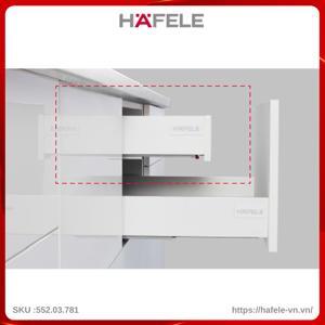 Ray hộp Alto Hafele màu trắng 84x300mm 552.03.781