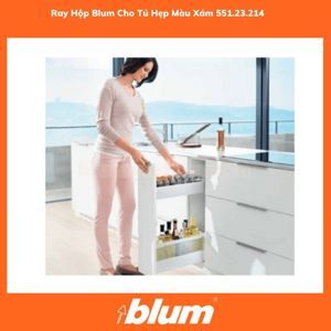 Ray hộp Blum cho tủ hẹp 551.23.214