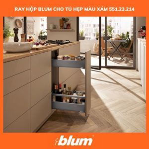 Ray hộp Blum cho tủ hẹp 551.23.214