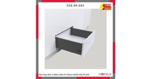 Ray hộp giảm chấn Hafele S4 552.49.345