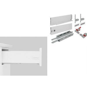 Ray hộp Hafele S3 chức năng giảm chấn màu trắng 552.49.735