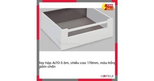 Ray hộp Hafele Y3 chức năng giảm chấn màu trắng 552.55.708