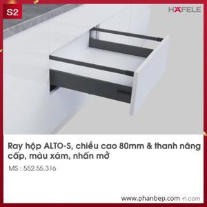 Ray hộp nhấn mở Hafele S2 552.55.316