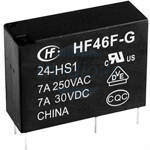 Relay 24V 5A HF46F-G 24-HS1