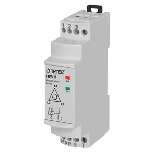 Relay bảo vệ pha lắp thanh ray Tense FKV-11