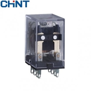 Relay trung gian 14 chân dẹp nhỏ Chint JZX-22FD/4Z-380VAC