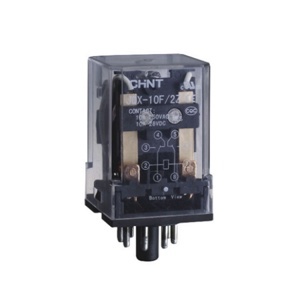 Relay trung gian Chint 11 chân tròn JQX-10F/3Z AC220V