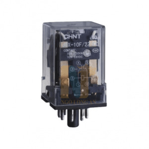 Relay trung gian Chint JQX-10F/2Z-220VAC