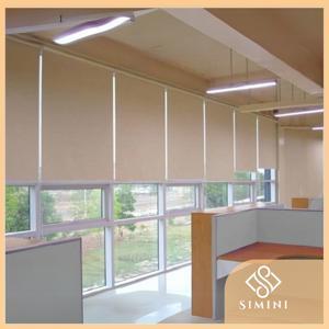 Rèm cuốn vải trơn Basic