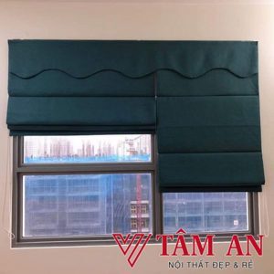 Rèm roman thiết kế sang trọng RM10