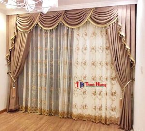 Rèm vải 2 lớp RV06