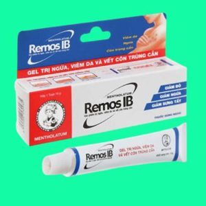 Remos IB – Gel trị ngứa, viêm da và vết côn trùng cắn 10g