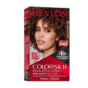 Thuốc nhuộm tóc Revlon Colorsilk Haircolor #43 Medium Golden Brown 59.1ml