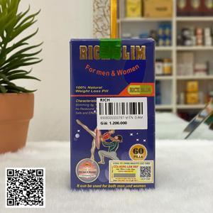 Viên uống giảm cân Rich Slim - 60 viên