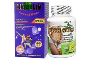 Viên uống giảm cân Rich Slim - 60 viên