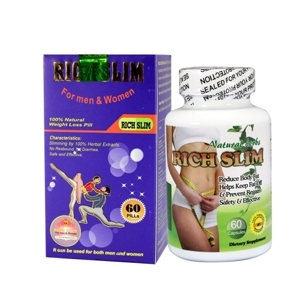 Viên uống giảm cân Rich Slim - 60 viên