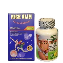 Viên uống giảm cân Rich Slim - 60 viên