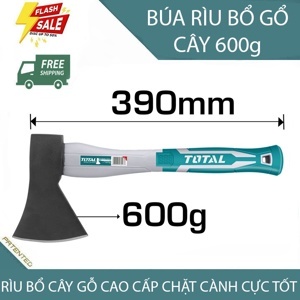 Rìu cán nhựa Total THT786006 - 600g