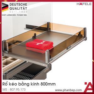 Rổ kéo bằng kính Hafele 807.95.173