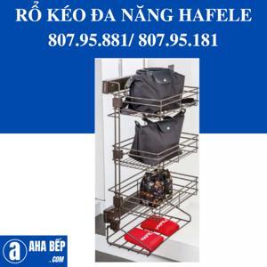 Rổ kéo đa năng Hafele màu trắng mở phải 807.95.881