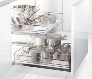 Rổ kéo gắn cửa tủ Hafele Kesseböhmer 540.24.505