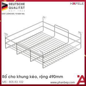 Rổ kéo lắp trong tủ áo Elite Hafele 805.83.102